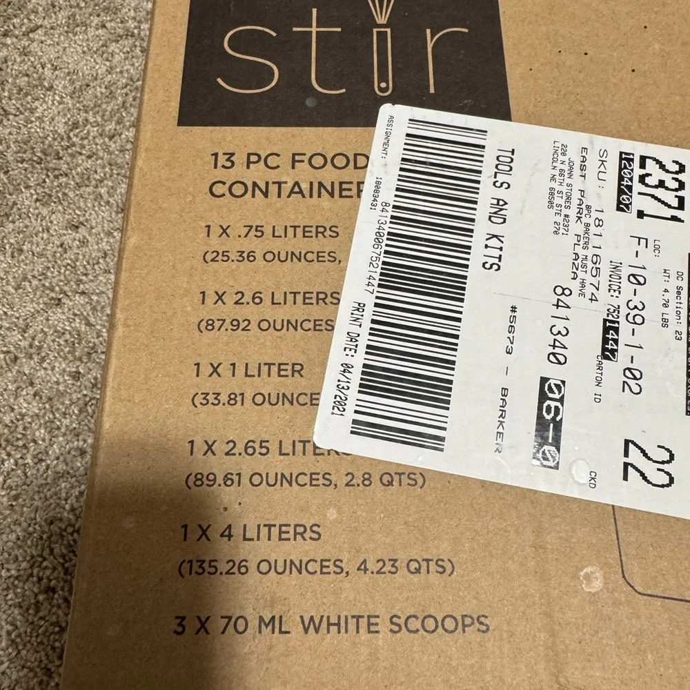 Stir brand new
